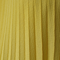 Vestido Adriana Degreas Amarelo Plissado - P 