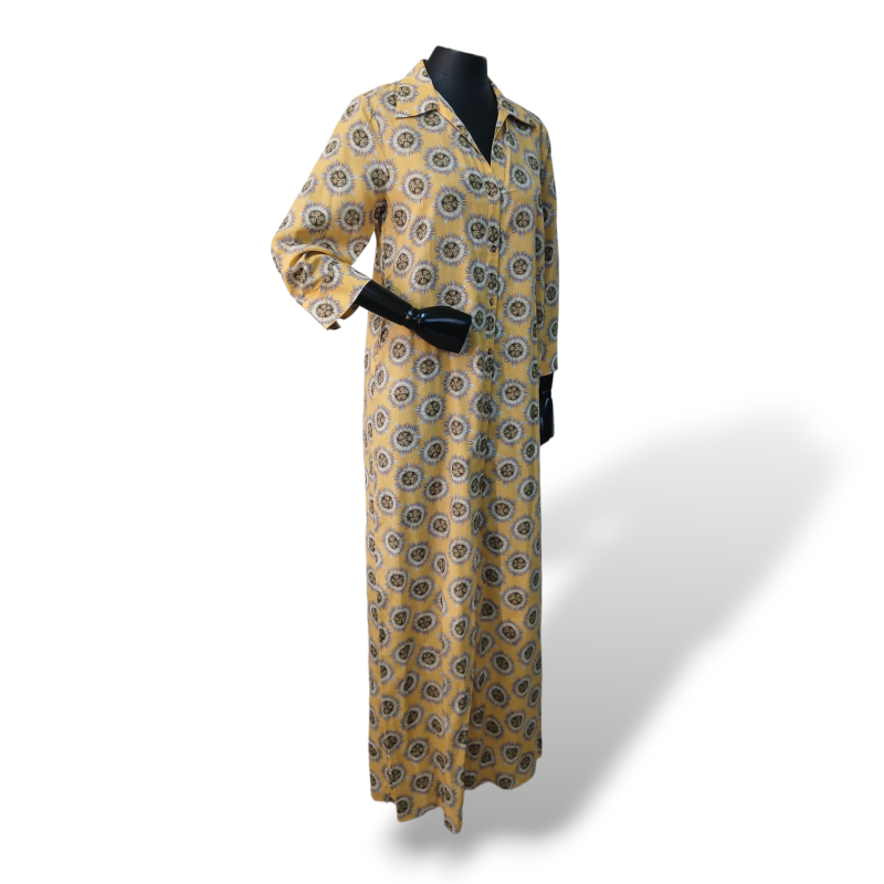 Vestido Adriana Degreas Amarelo Estampado - M 