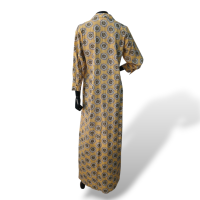 Vestido Adriana Degreas Amarelo Estampado - M Vestido Adriana Degreas Amarelo Estampado - M