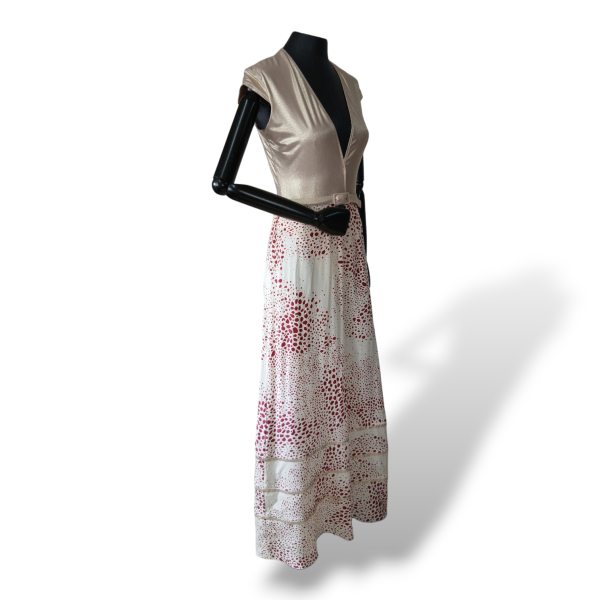 Vestido Adriana Degreas Seda Estampado - 40