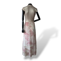 Vestido Adriana Degreas Seda Estampado - 40 Vestido Adriana Degreas Seda Estampado - 40
