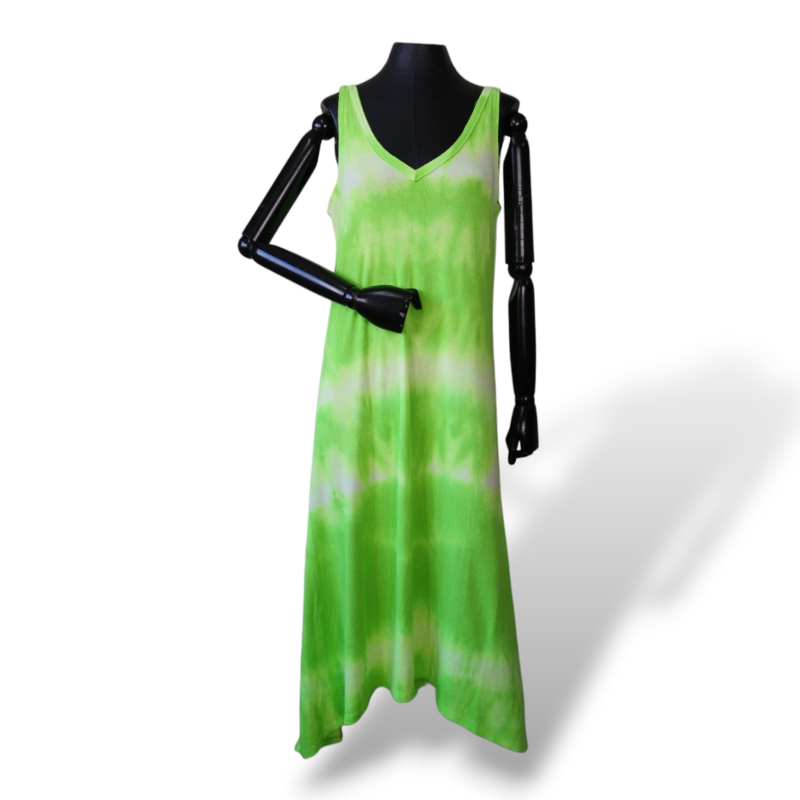 Vestido Adriana Degreas Tie Dye Verde - M 