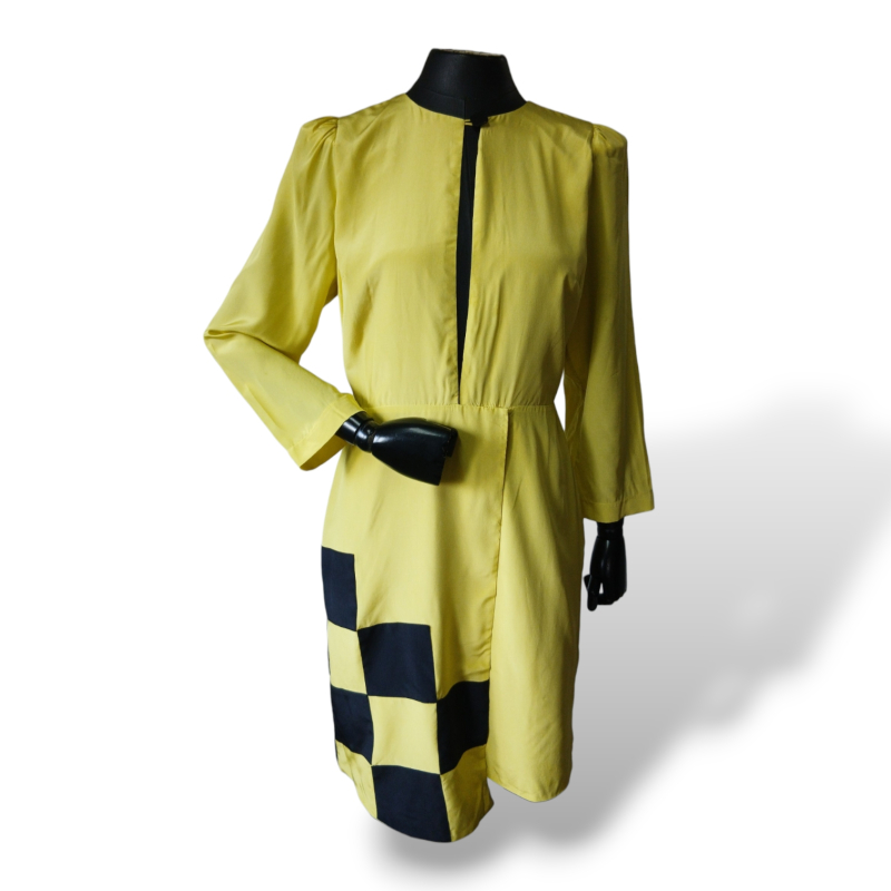 Vestido Adriana Degreas Assimétrico Citronelle - M