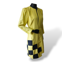 Vestido Adriana Degreas Assimétrico Citronelle - M Vestido Adriana Degreas Assimétrico Citronelle - M