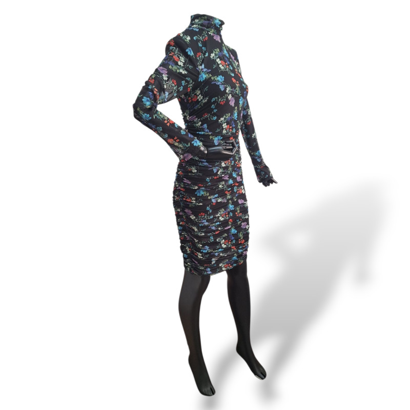 Vestido Alice + Olivia Florido em Tule - 42 Vestido Alice + Olivia Florido em Tule - 42