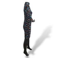 Vestido Alice + Olivia Florido em Tule - 42