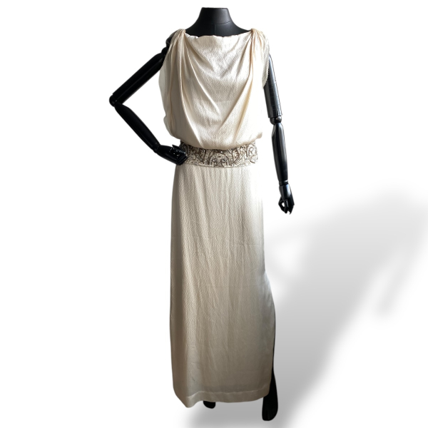 Vestido Antik Batik - Off White Longo - 40