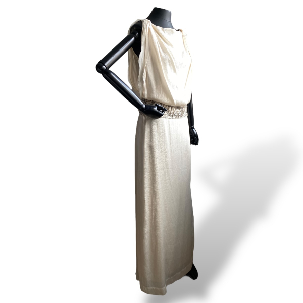 Vestido Antik Batik - Off White Longo - 40