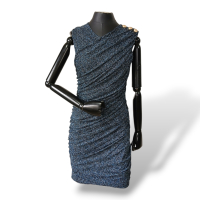 Vestido Balmain Tecido Brilhante - 36 Vestido Balmain Tecido Brilhante - 36