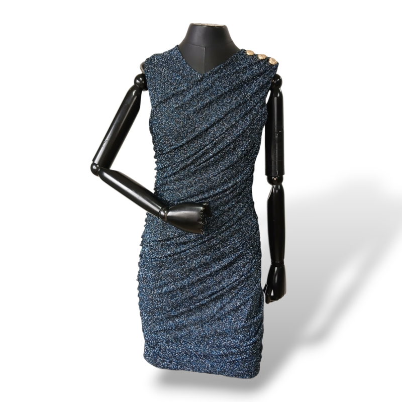Vestido Balmain Tecido Brilhante - 36 