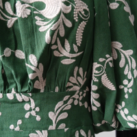 Vestido BoBô Verde Bordado - 38