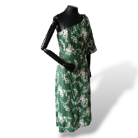 Vestido BoBô Verde Bordado - 38