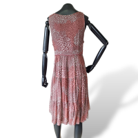 Vestido Burberry Brit Seda Estampada-42 Vestido Burberry Brit Seda Estampada-42