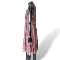 Vestido Burberry Brit Seda Estampada-42 Vestido Burberry Brit Seda Estampada-42
