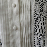 Vestido Carolina Herrera Bordado Branco - P Vestido Carolina Herrera Bordado Branco - P