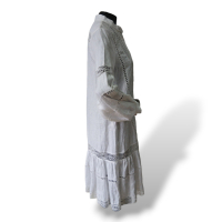 Vestido Carolina Herrera Bordado Branco - P Vestido Carolina Herrera Bordado Branco - P