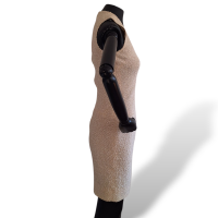 Vestido Chanel Tweed Creme - 36