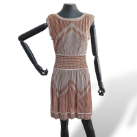 Vestido Chanel Malha Listrado-36