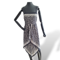 Vestido Chanel Preto e Branco - 38