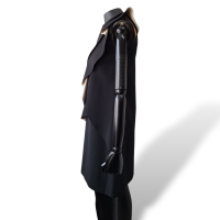Vestido Chloé Preto com Babados-34