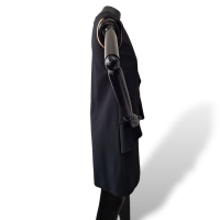 Vestido Chloé Preto com Babados-34