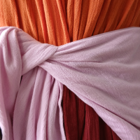 Vestido Cris Barros Tecido Tricolor - 34