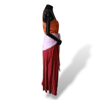 Vestido Cris Barros Tecido Tricolor - 34