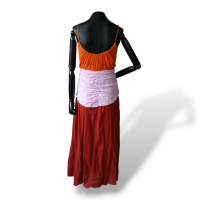 Vestido Cris Barros Tecido Tricolor - 34