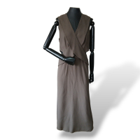 Vestido Cris Barros em Marrom - 38 Vestido Cris Barros em Marrom - 38