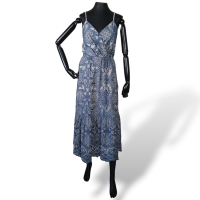 Vestido Cruise Bordado Azul-38