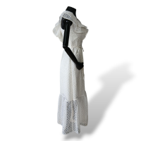 Vestido Cruise Laces Off White - 36 