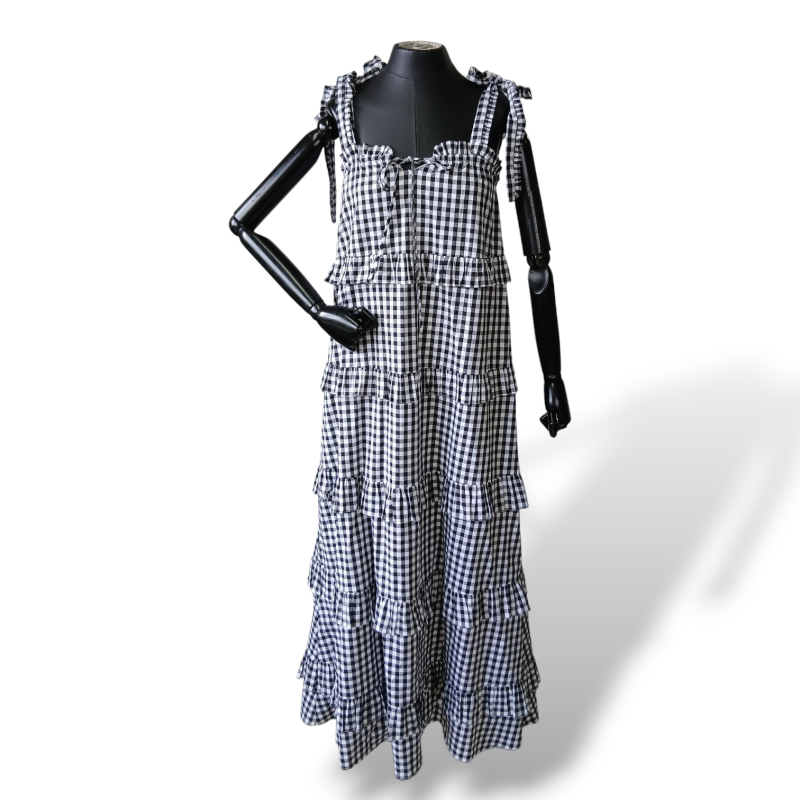 Vestido Cruise Xadrez - 34