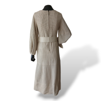 Vestido Cruise Couro Off White - 36 