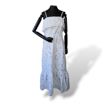 Vestido Cruise Tecido Jacquard Branco - 38
