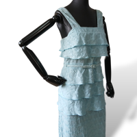 Vestido De Goey Azul Claro-34