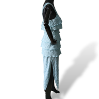 Vestido De Goey Azul Claro-34