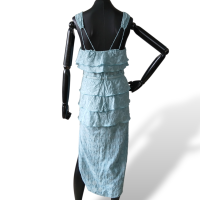 Vestido De Goey Azul Claro-34