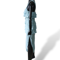 Vestido De Goey Azul Claro-34