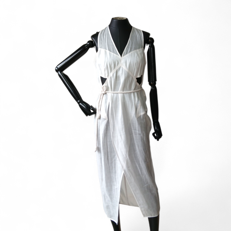Vestido De Goeye Off White - 36 