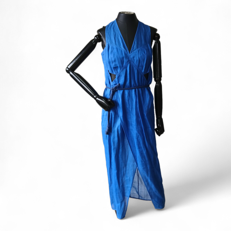 Vestido De Goeye Azul Royal - 36 