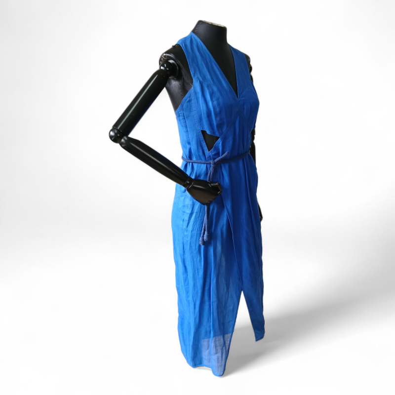 Vestido De Goeye Azul Royal - 36 