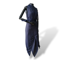 Vestido De Goeye Marinho - 36