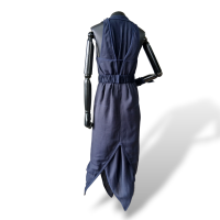 Vestido De Goeye Marinho - 36