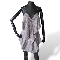 Vestido De Goeye Xadrez com Cinto-38 Vestido De Goeye Xadrez com Cinto-38