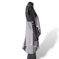 Vestido De Goeye Xadrez com Cinto-38 Vestido De Goeye Xadrez com Cinto-38