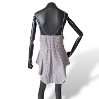 Vestido De Goeye Xadrez com Cinto-38 Vestido De Goeye Xadrez com Cinto-38