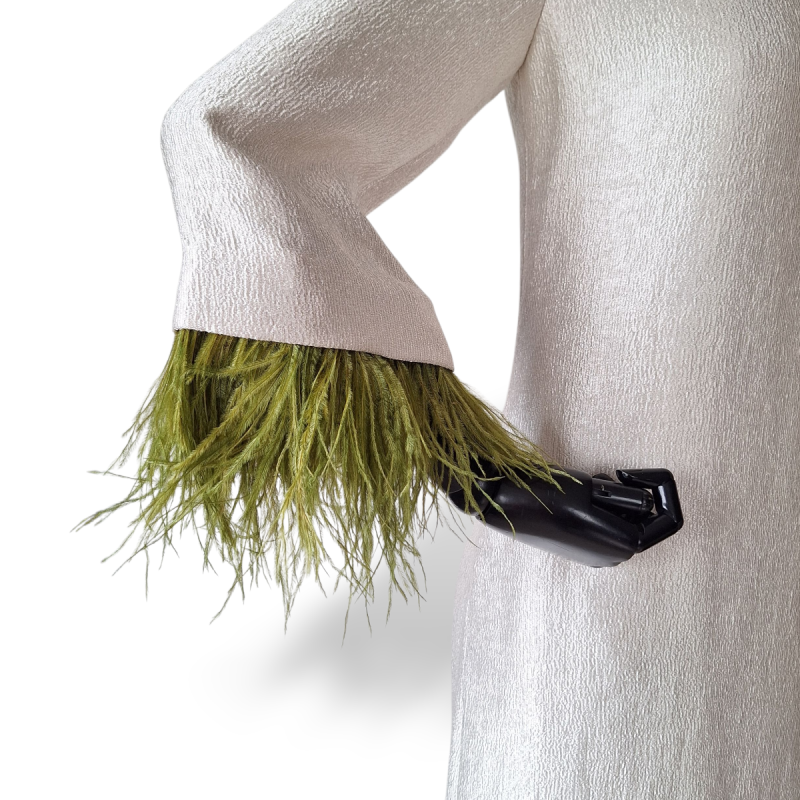 Vestido D-Gaia Liliana Off White - 34 Vestido D-Gaia Liliana Off White - 34
