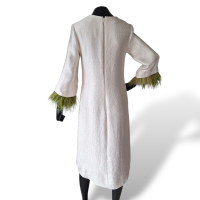 Vestido D-Gaia Liliana Off White - 34 Vestido D-Gaia Liliana Off White - 34