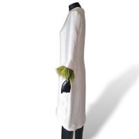 Vestido D-Gaia Liliana Off White - 34 Vestido D-Gaia Liliana Off White - 34