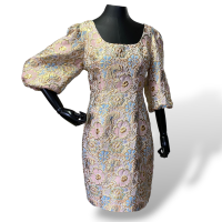 Vestido D Gaia Estampado NOVO-46 Vestido D Gaia Estampado NOVO-46